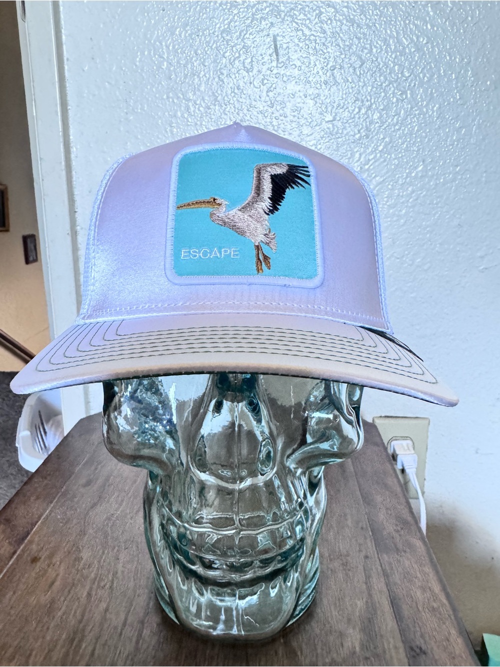 Goorin Bros. "NOT INTO YOGA" Escape Trucker Hat. Mesh SnapBack NWT.